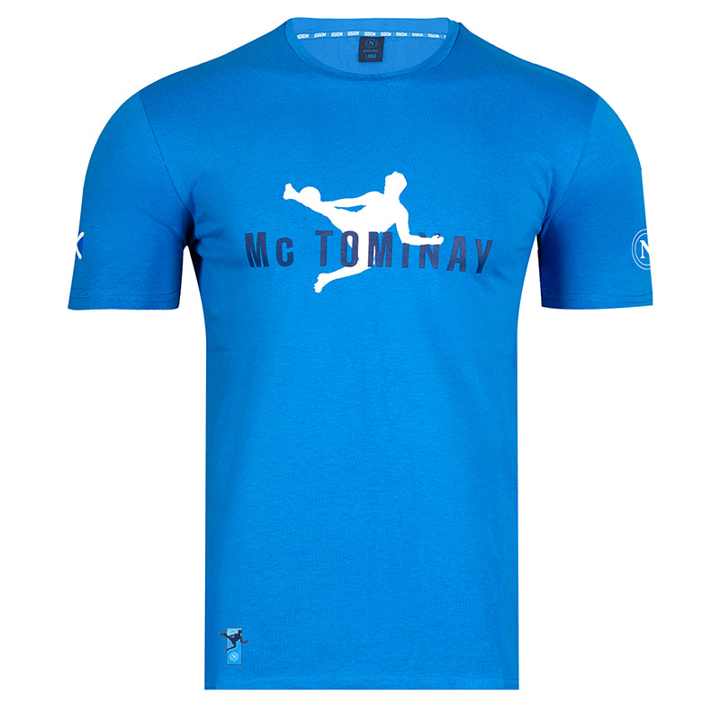 SSC Napoli Royal Blue Scott McTominay T-Shirt