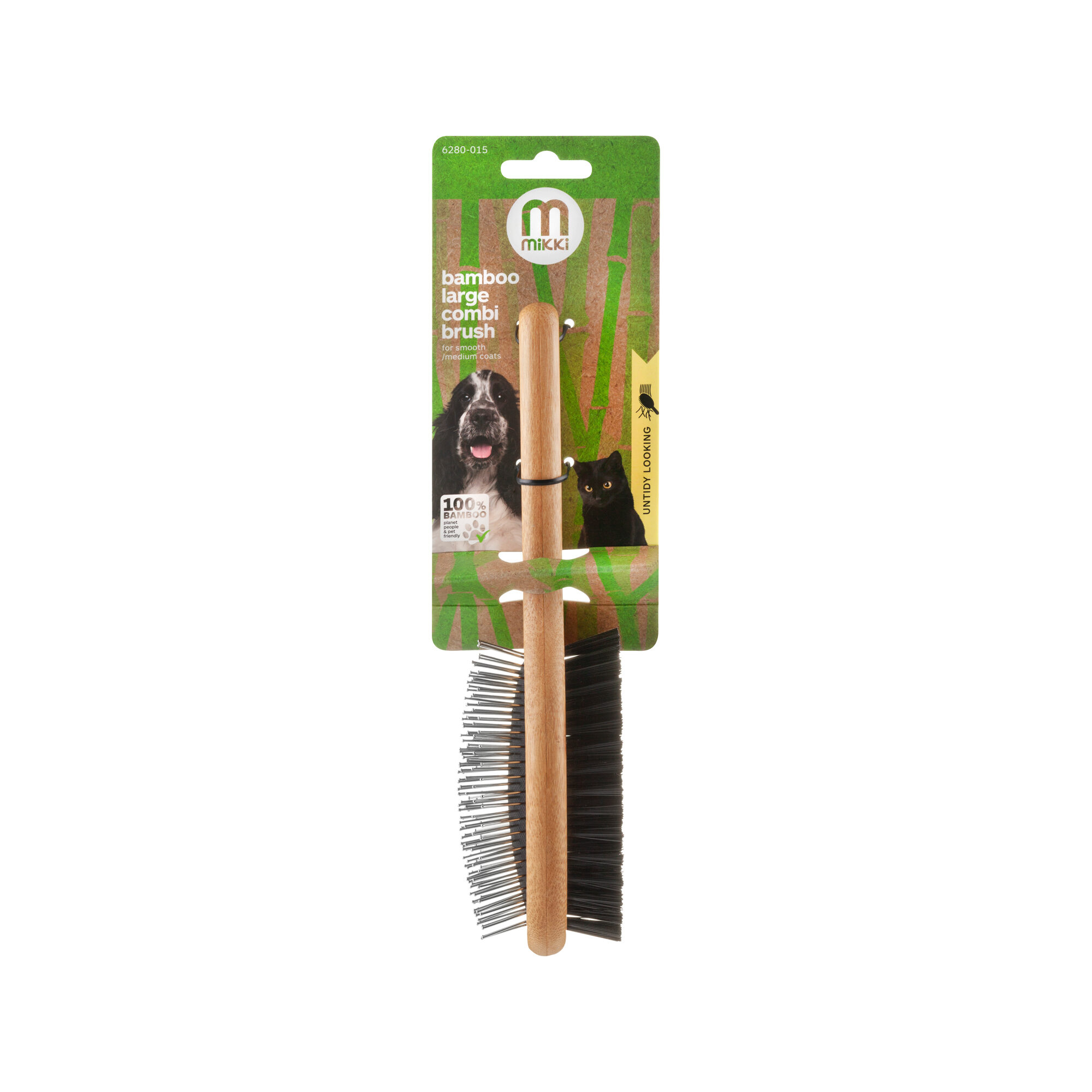 Mikki Bamboo Combi Brush - Small