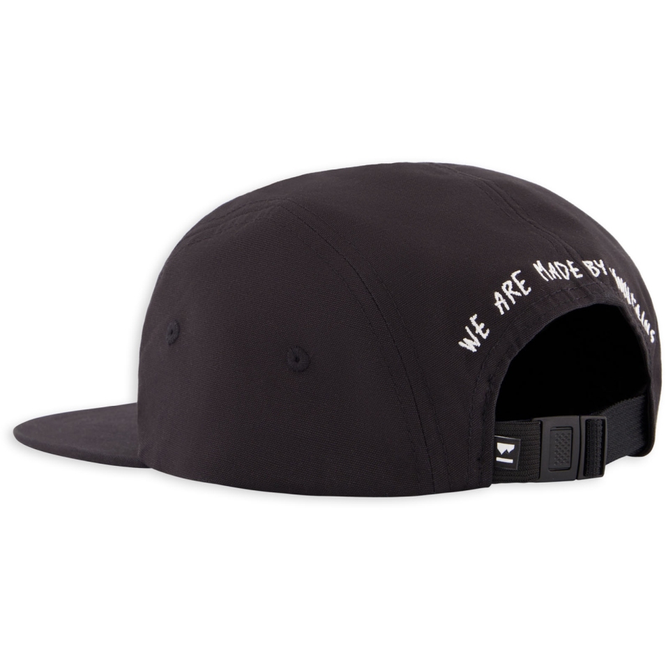 Mons Royale Ridgeline 5 Panel Cap - black