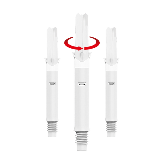 L-L-Style-Shafts Silent Straight - White