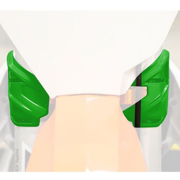 Acerbis F-ROCK Universal Fork Protectors - Green / BlackRef: AE5681