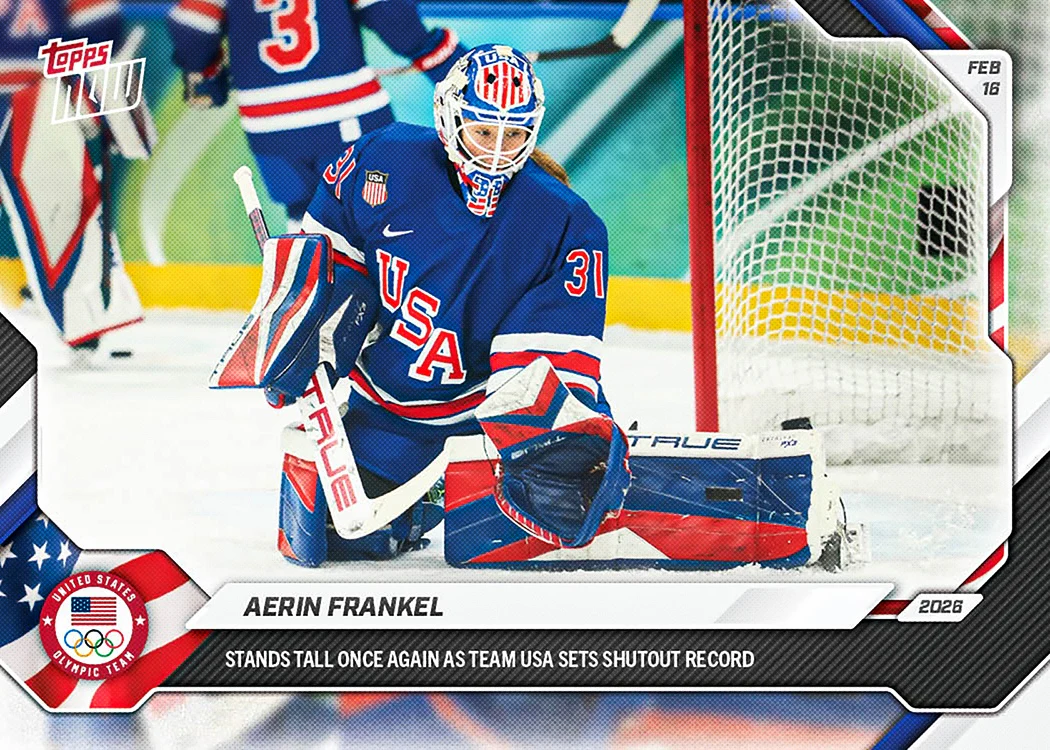 Aerin Frankel - 2026 Olympics Topps NOW® - Card 12 - PR: 1736