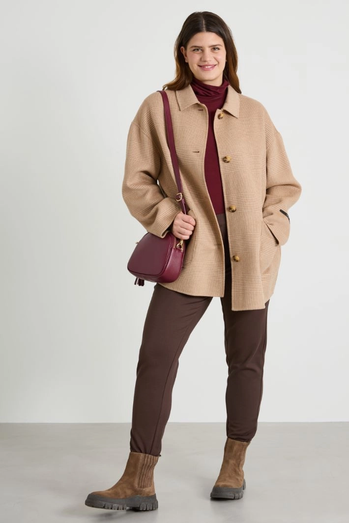 Jersey trousers - BROWN