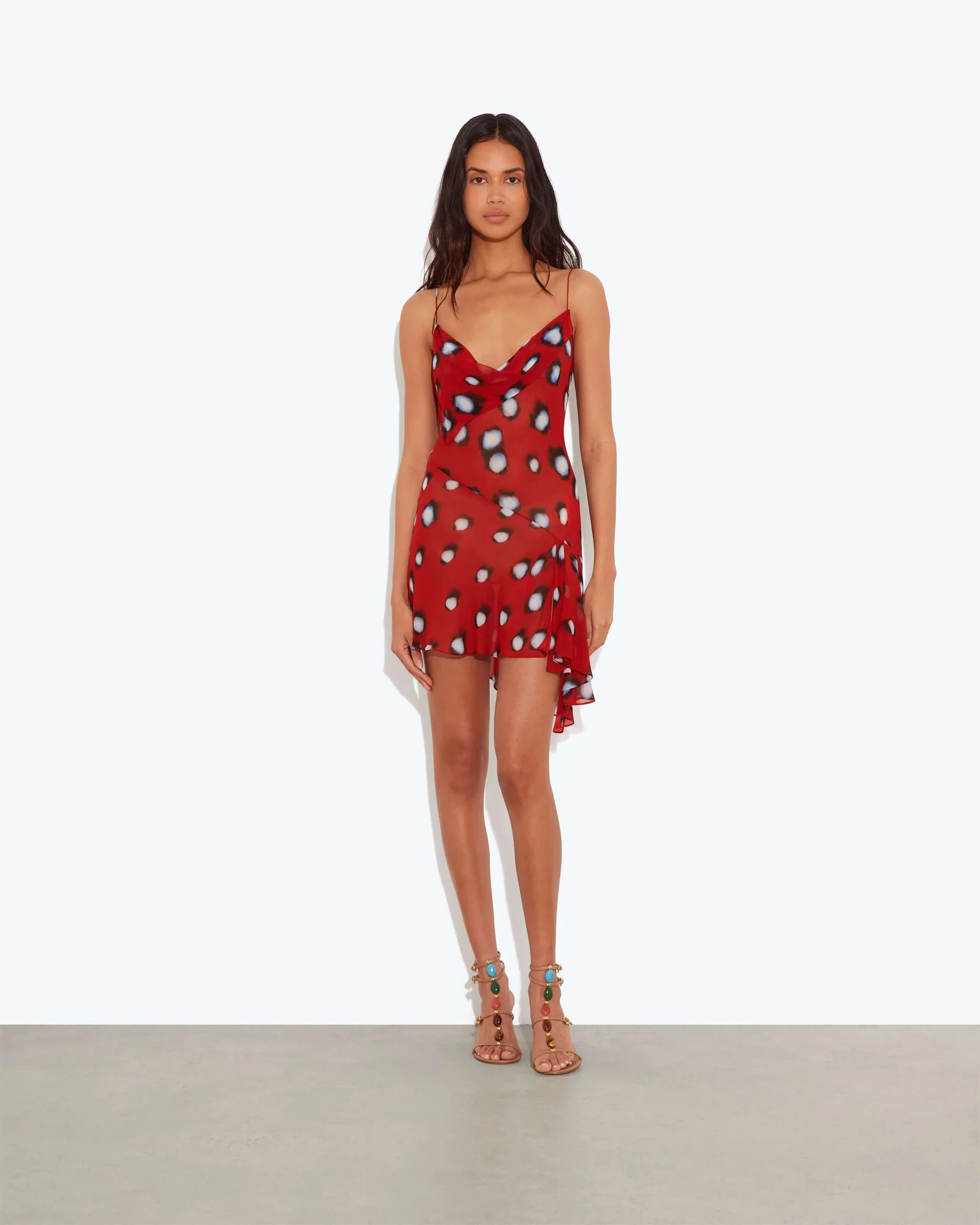 Rosela Dress Red