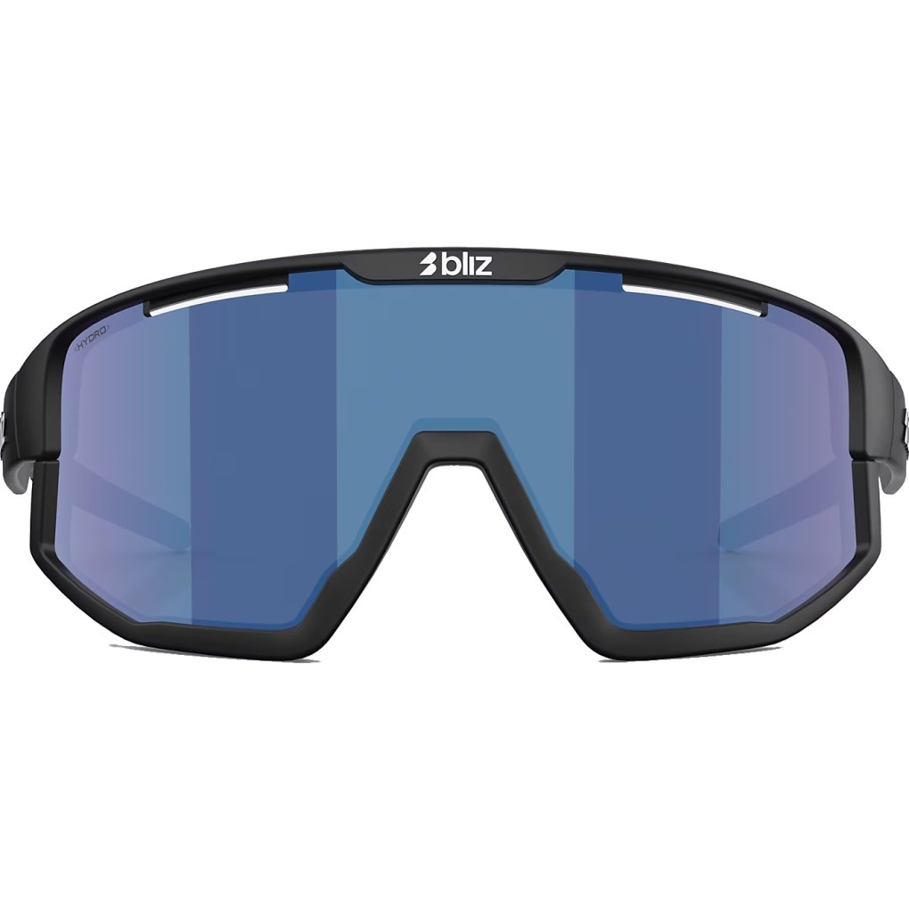 Bliz Fusion Small Glasses - Matte Black - Smoke/Blue Multicolor