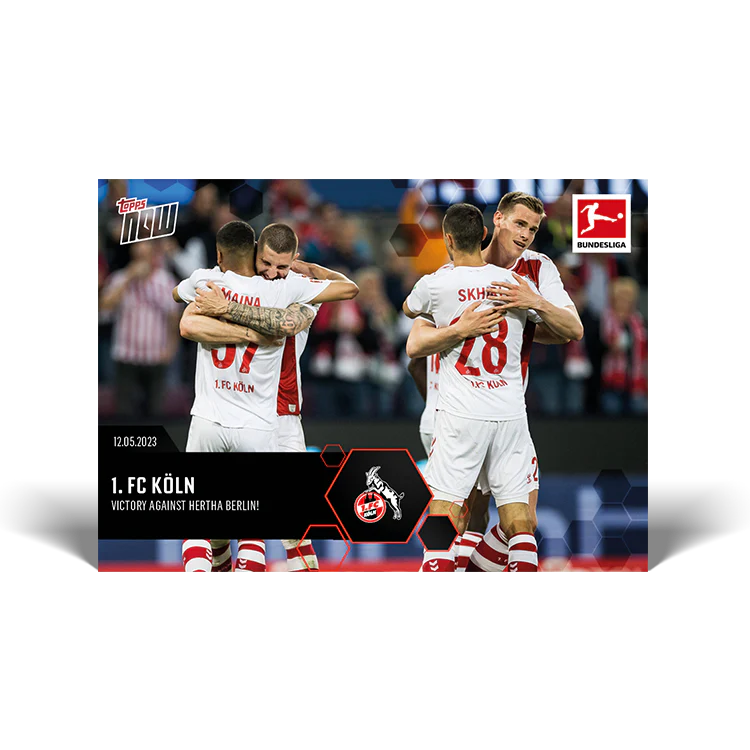 Topps UK - Victory against Hertha Berlin! - Bundesliga TOPPS NOW® Card #199