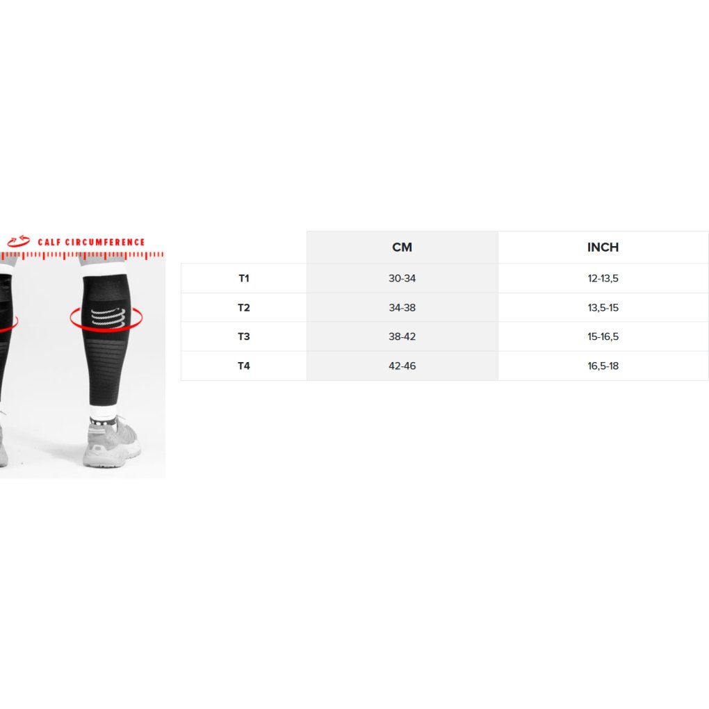 Compressport R2 3.0 Compression Calf Sleeves - Ironman 2025 - white - L1