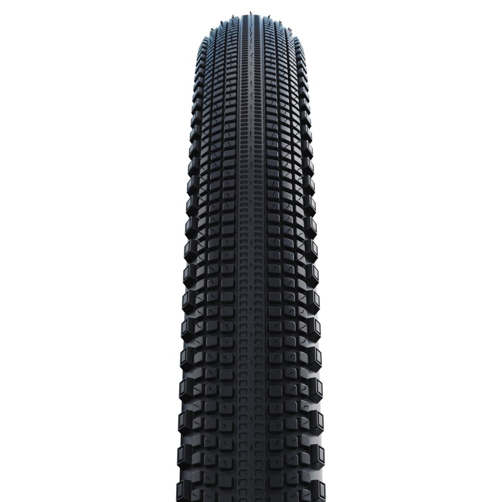 Schwalbe G-One Comp Plus Wire Bead Tire - Green Compound | Puncture Guard | E-25 - 45-622 | Black Reflex