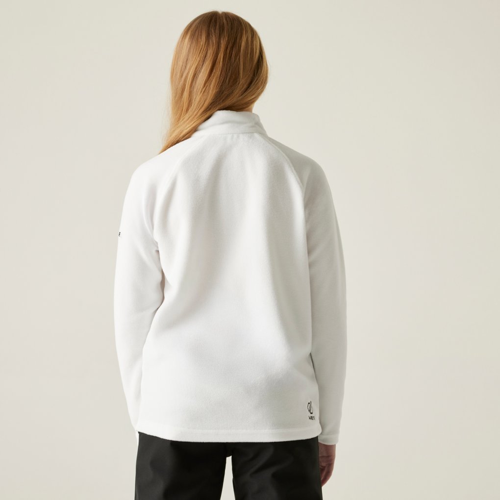 Dare 2b Freehand Half Zip Fleece Pullover Kids - 900 White
