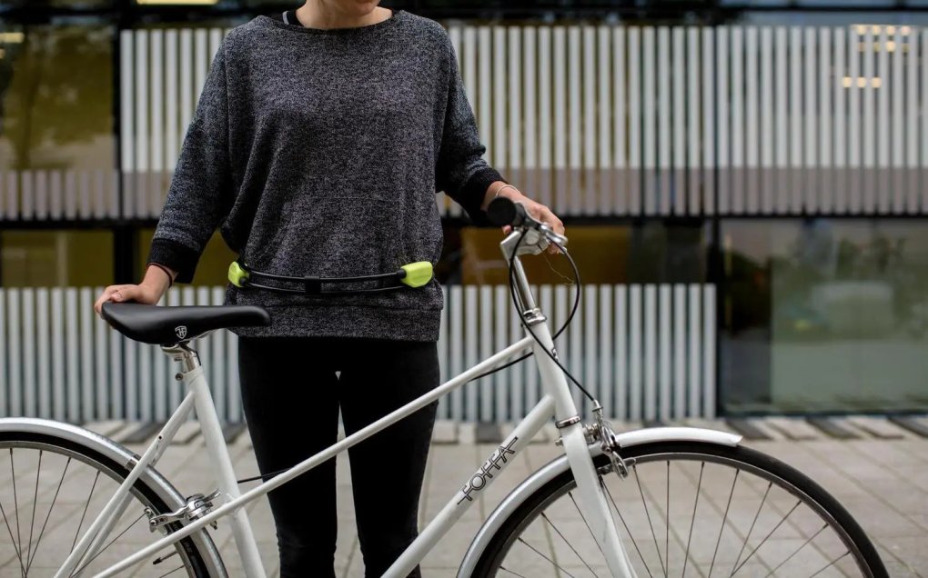 Hiplok POP Bike Cable Lock 130cm - all black