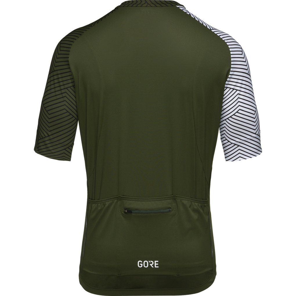 GOREWEAR C5 Jersey Men - utility green/white BH01