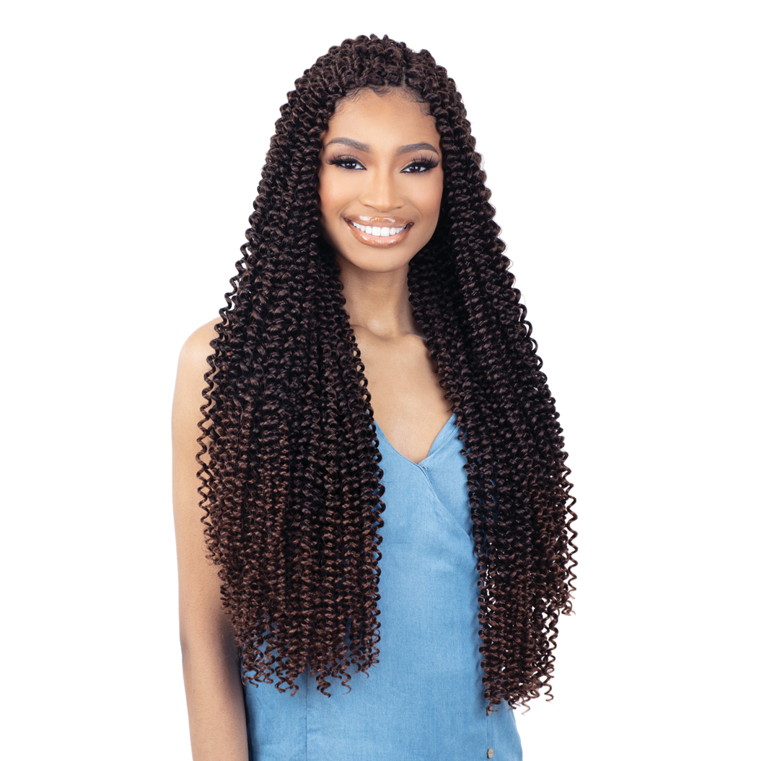 FreeTress Crochet Braids 3X Tahiti Water Curl Extra Long