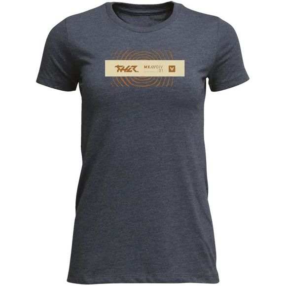 Short Sleeve T-shirt Thor MIND CONTROL - WOMEN'S - BlueRef: To3442