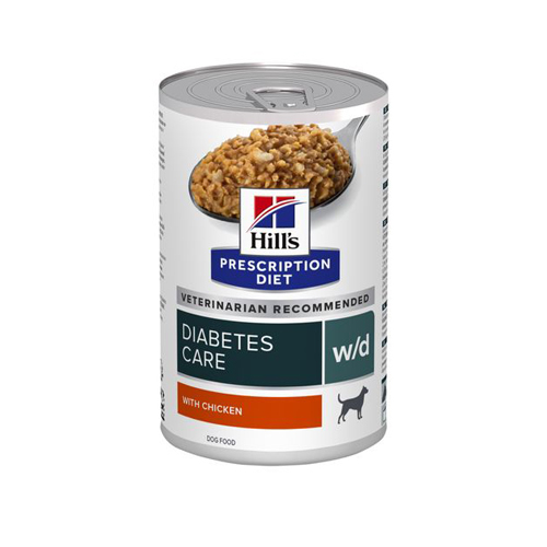 Hill's w/d Low Fat/Diabetes/Colitis - Canine - Tins - Chicken - 12 x 370 g