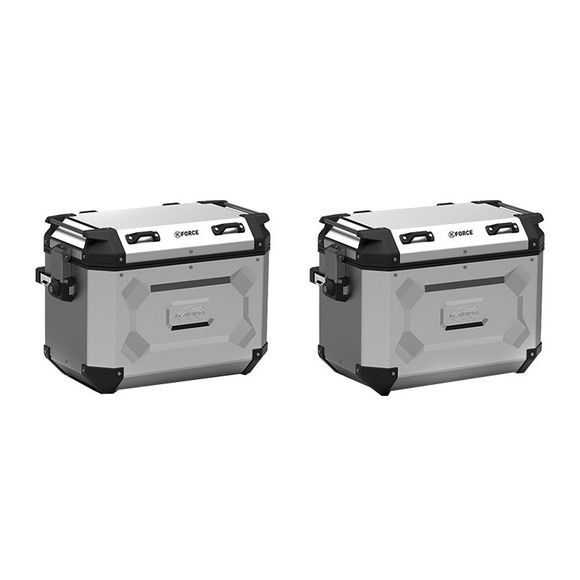 Kappa K-FORCE 48 Liter ALU suitcase per pair UniversalRef: kp1211 / kfr48apack2