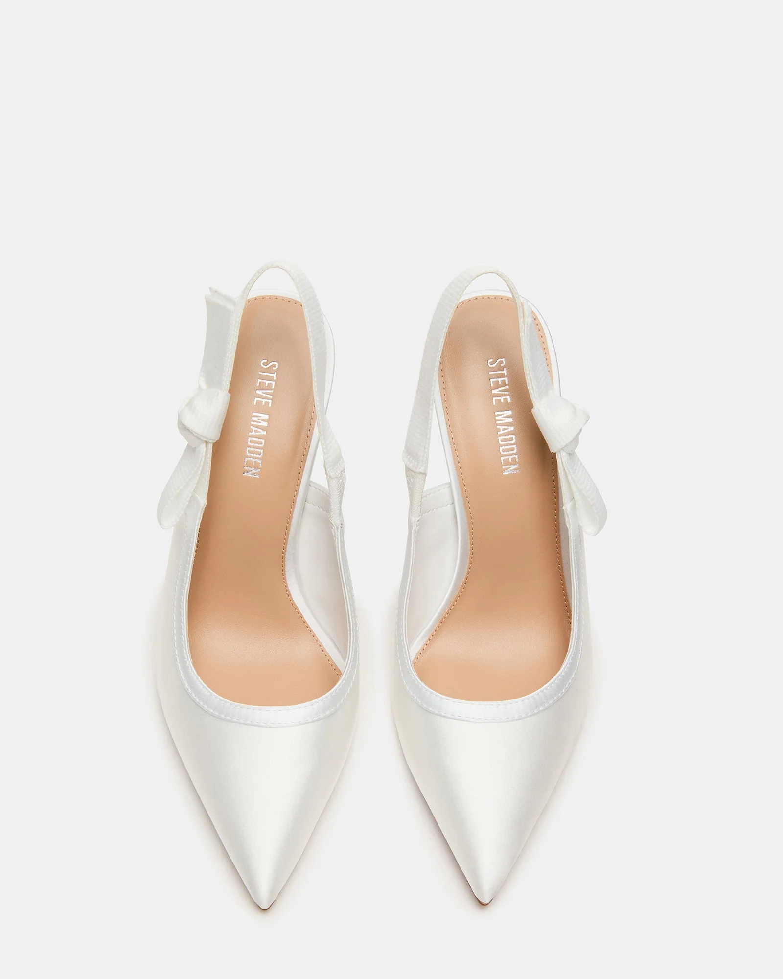 Bri White Satin