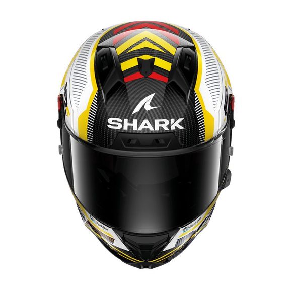 Full helmet Shark Aeron- GP Full Replica Raul Fernandez Signature - White / YellowRef: SH1728