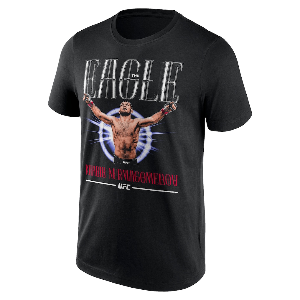 UFC Khabib Nurmagomedov The Eagle T-Shirt - Black - Mens