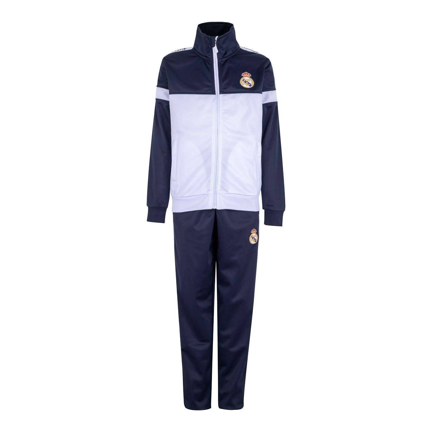 Kids RMCF Tracksuit Navy/White