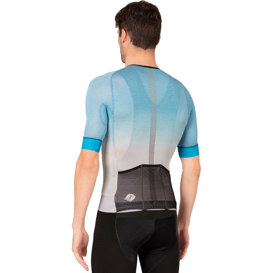 Bioracer Speedwear Cooling Jersey Men - grey/azure