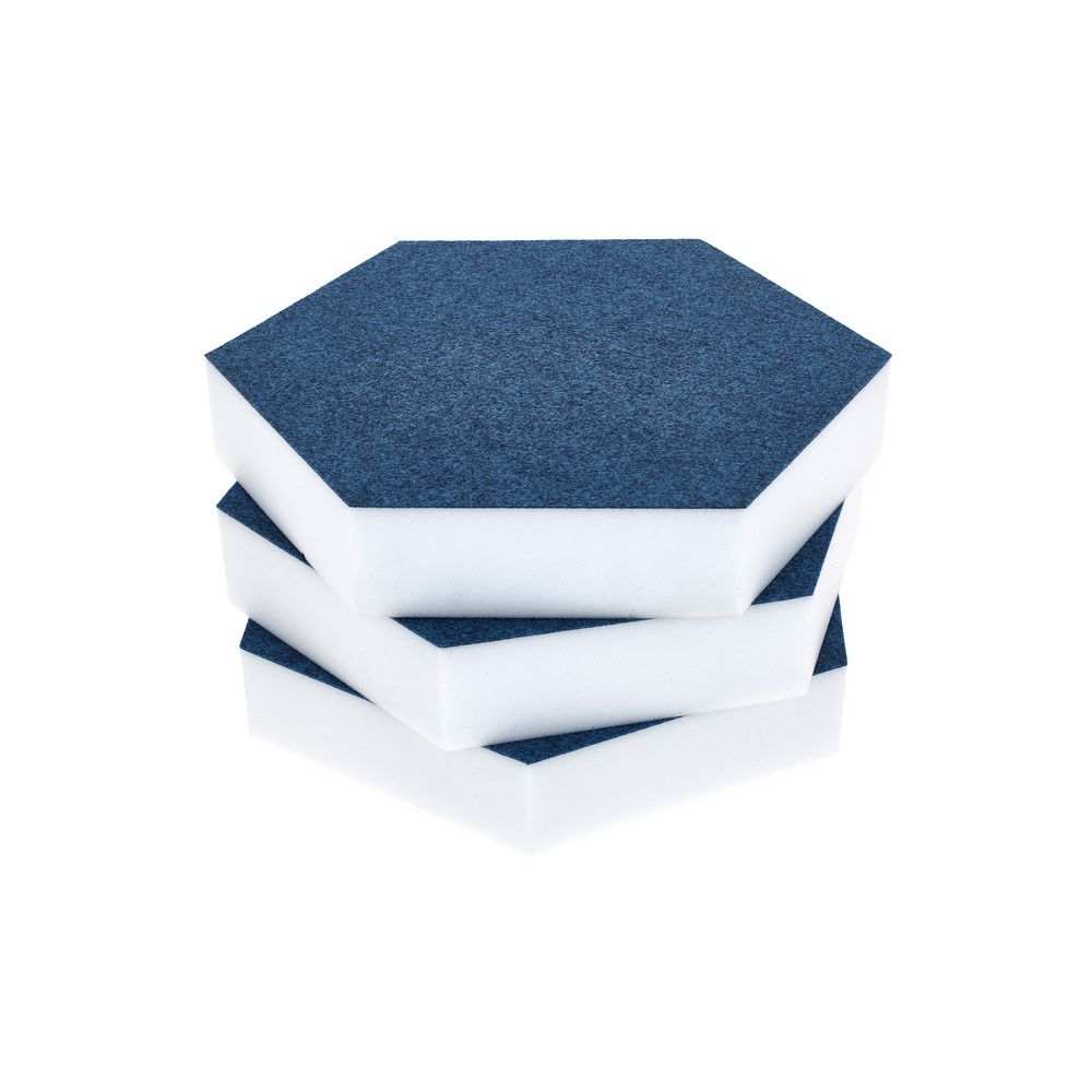 t.akustik Hexagon Melamine Light Blue 50 – Thomann Ireland