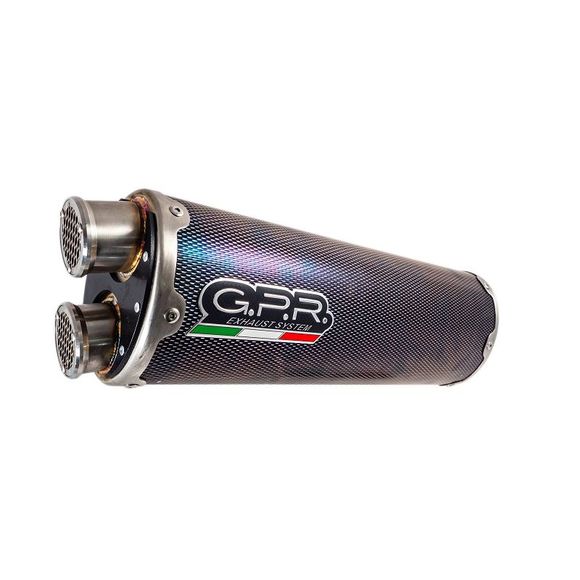 GPR dual poppy silencer - blackRef: gpr0202 / e5.y.232.dual.po