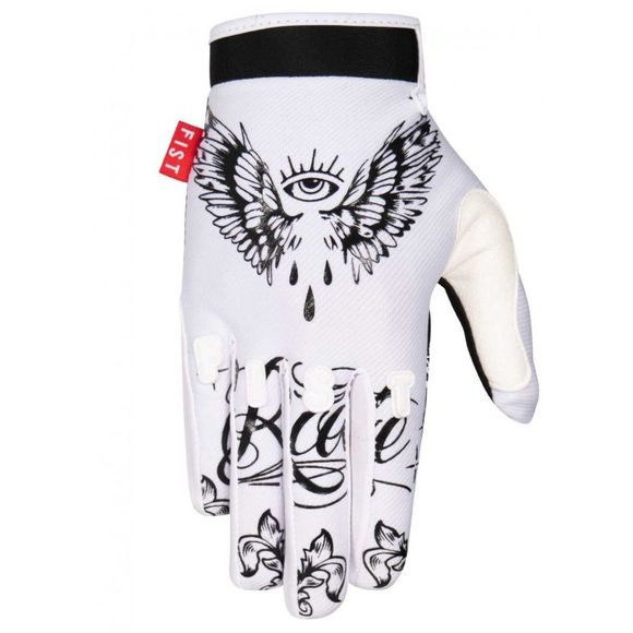 Gants cross Fist Handwear ANTHONY JEAN JEAN - FLYING 2025 - Blanc / NoirRef : FAST0034