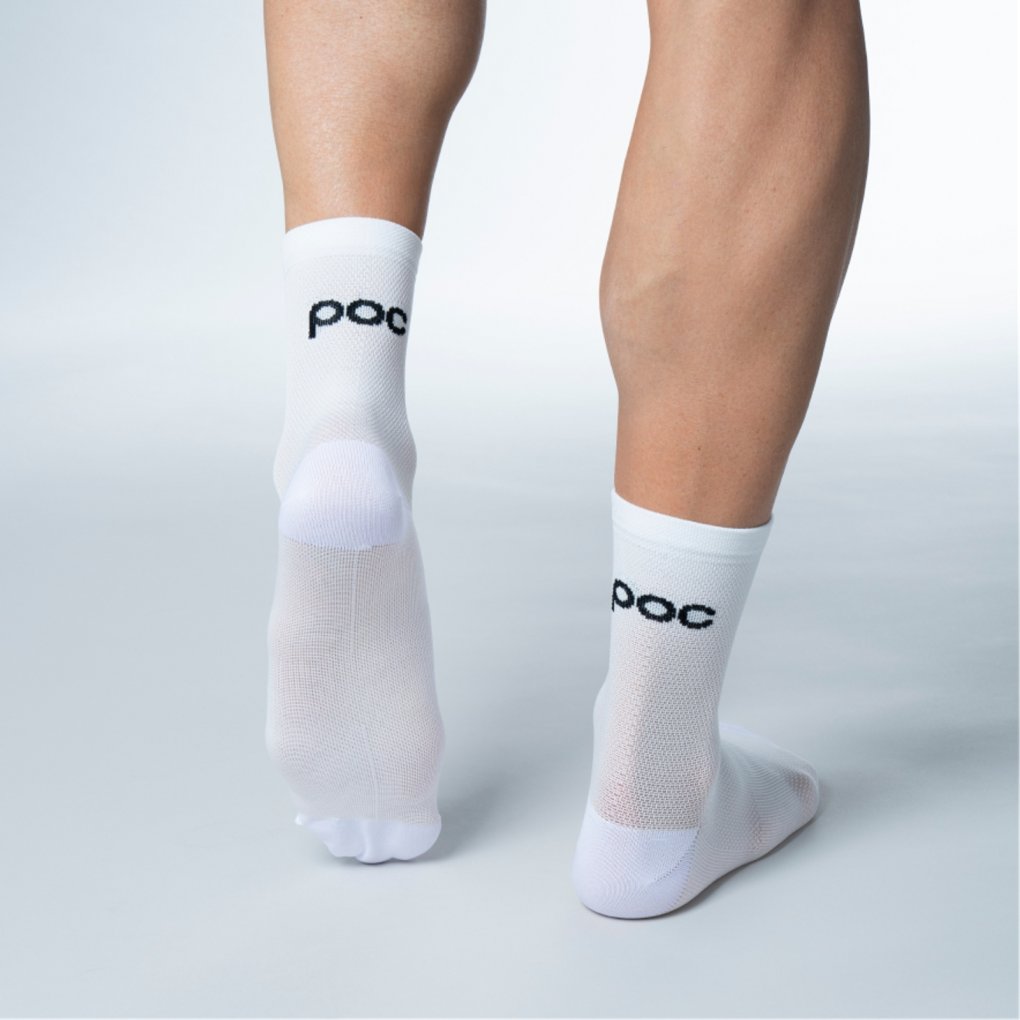 POC Cadence Road Air Socks - 1001 Hydrogen White