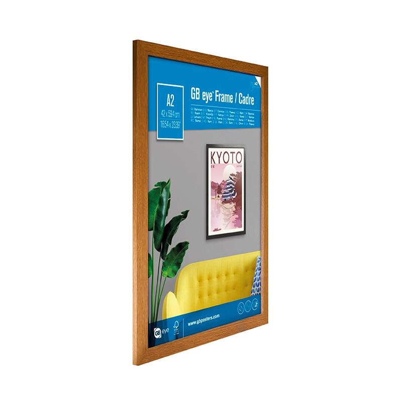 MDF Oak Frame A2 (42 x 59,4 cm)