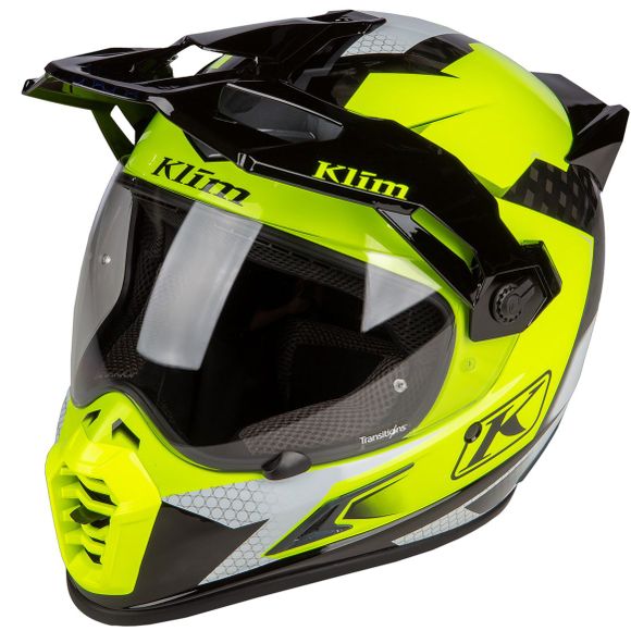 KLIM KRIOS PRO Full-Face Helmet - CHARGER - Yellow / BlackRef: KLI0337