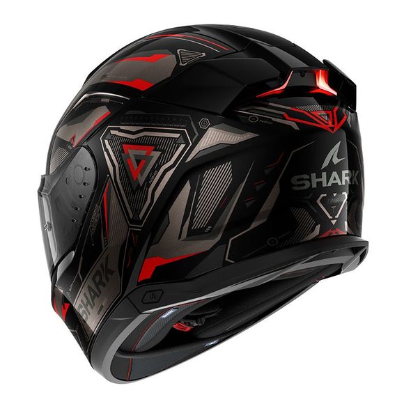 Shark SKWAL i3 - LINIK Full-Face Helmet - Black / GreyRef: SH1693