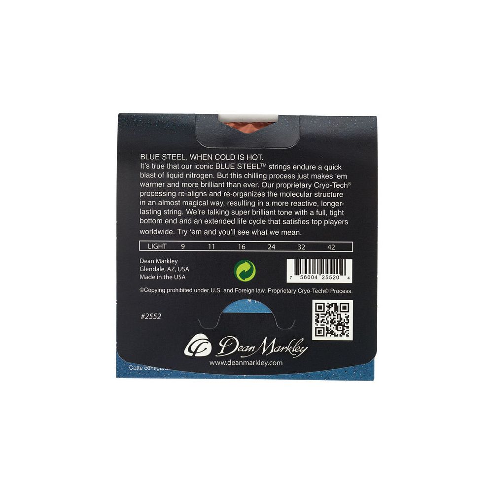 Dean Markley 2552 Blue Steel Electric LT – Thomann Ireland