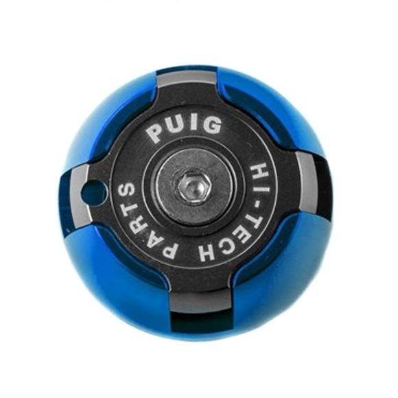 Puig Aluminum Oil Pan Cap - BlueRef: 6780