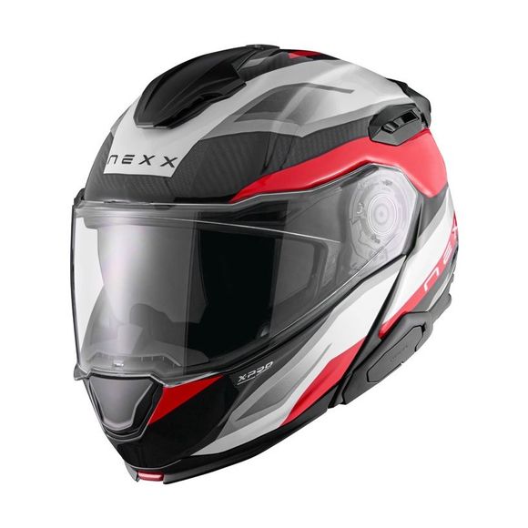 Casque modulable Nexx X.LIFETOUR - PRO MILE - Blanc / RougeRef : NE0634