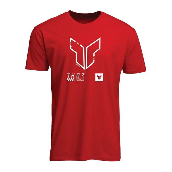 Thor trax - black / red short sleeve t -shirtsRef: To3409