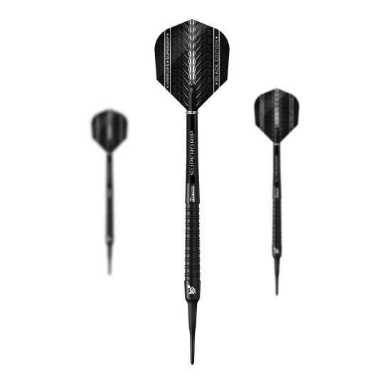 Harrows Supergrip Black Edition soft darts
