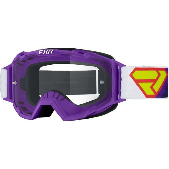 FXR MAVERICK PRIME MX 2026 cross mask - Purple / GrayRef: FXR1776 / 263452-8001-00