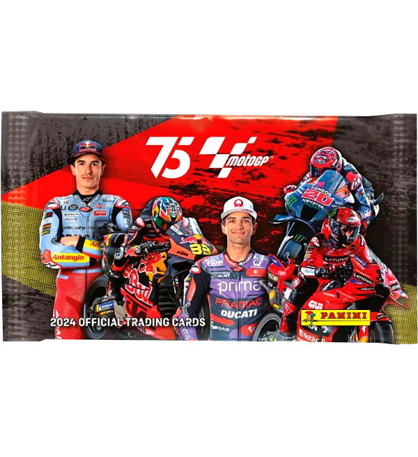 Panini 75 MotoGP 2024 Trading Cards - Box With 24 Booster Packs