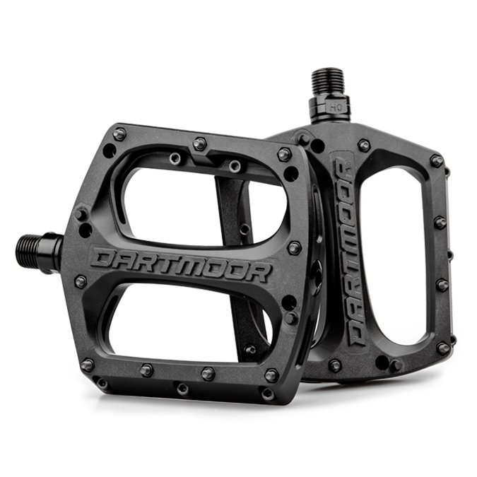 Dartmoor Drift Flat Pedals - black