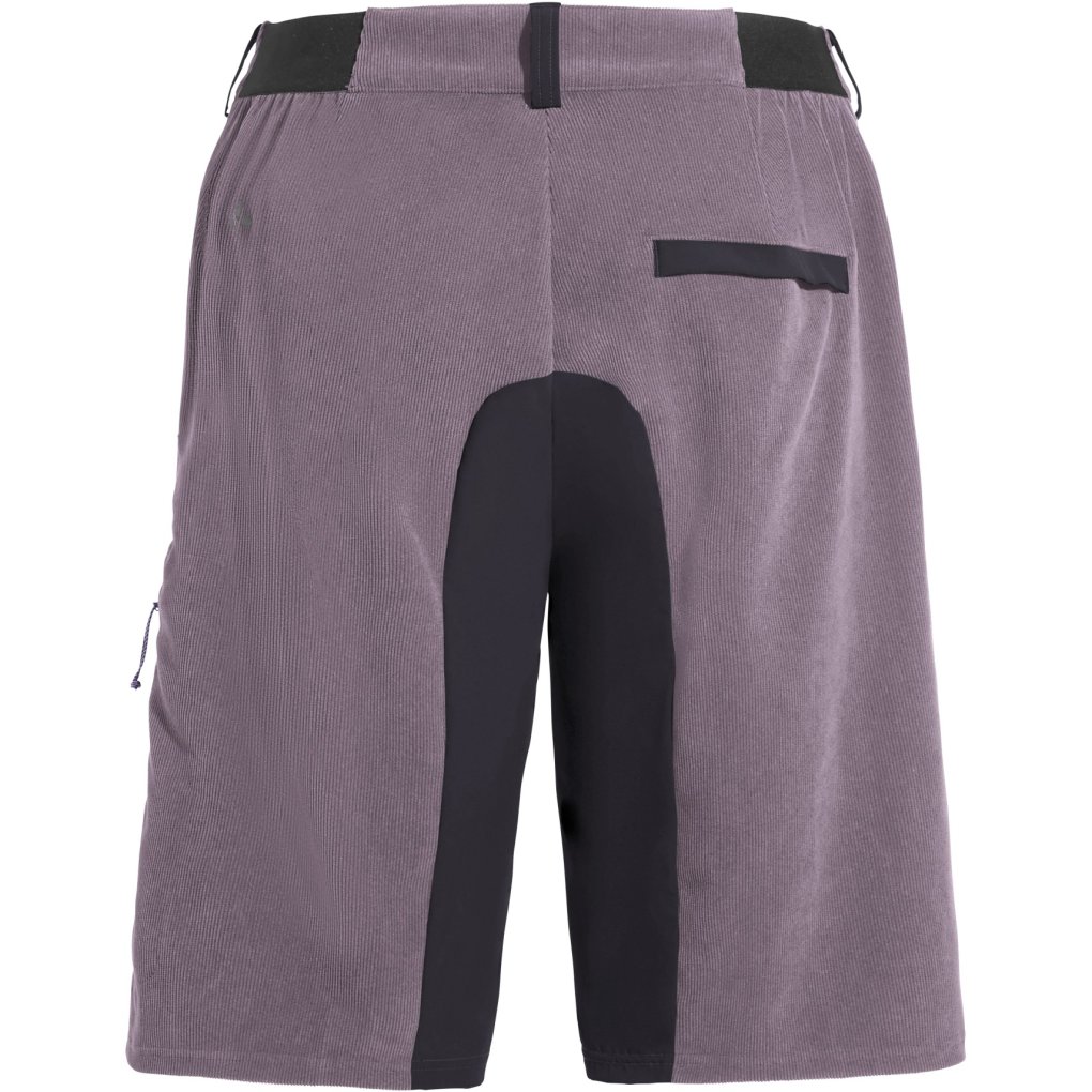 Vaude Loamer Base Cord Shorts Men - purple ash