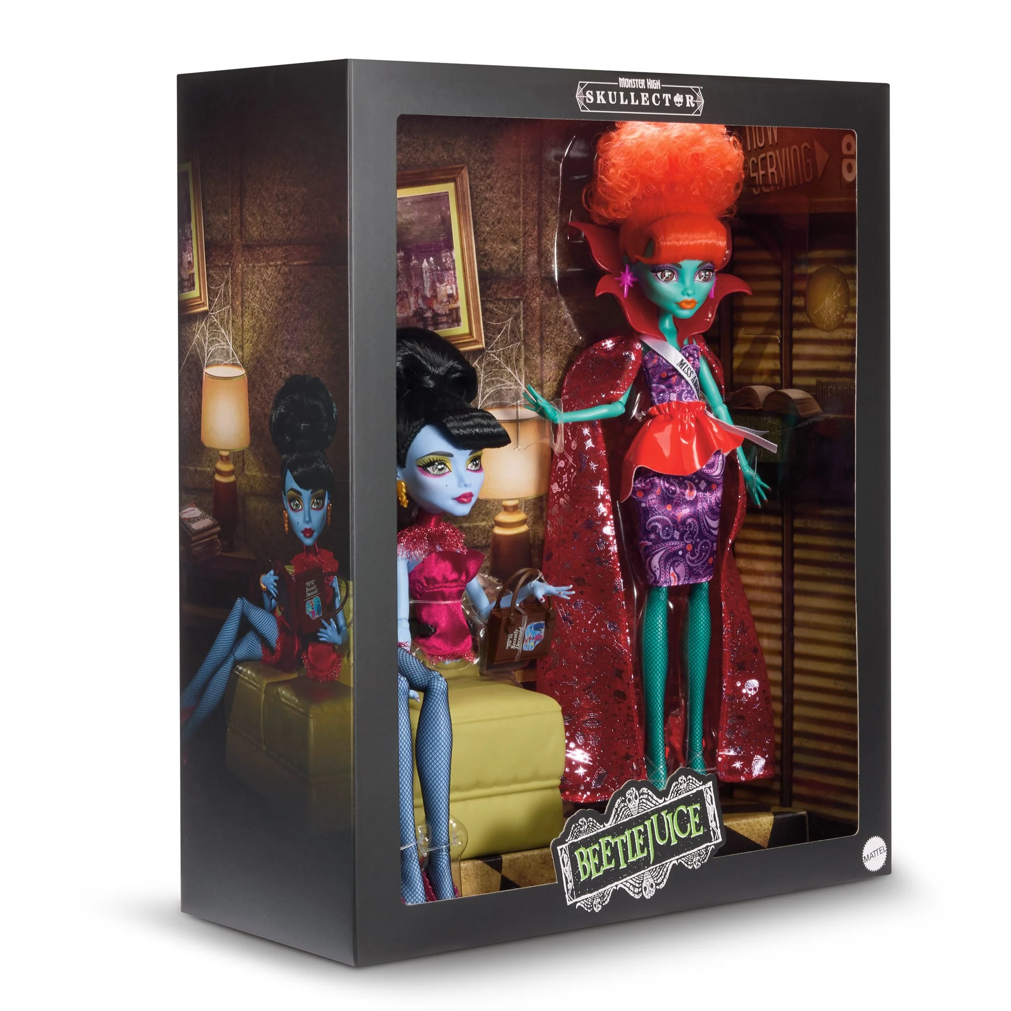 Monster High Beetlejuice Waiting Room 2-Pack