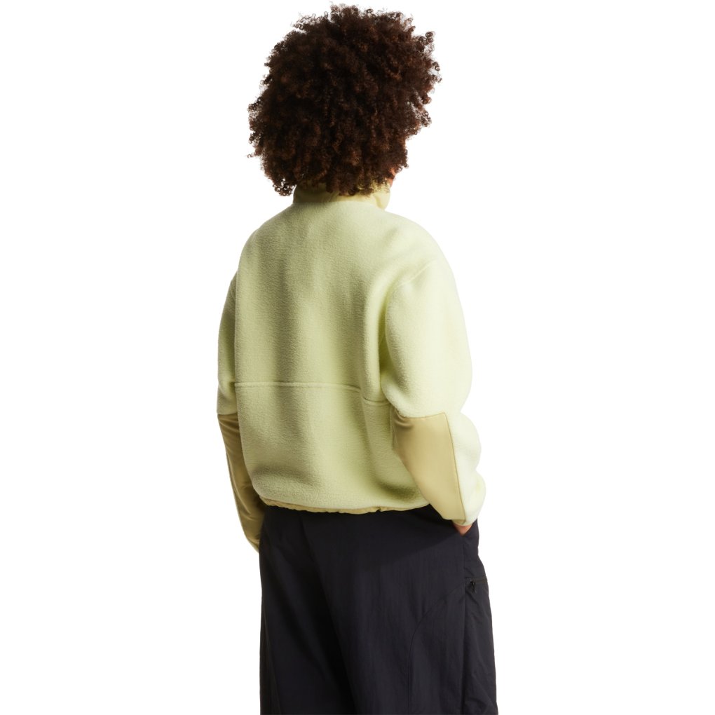 The North Face Yumiori Off Peak 1/2 Zip Fleece Jacket Women - Lemon Mist/Pear