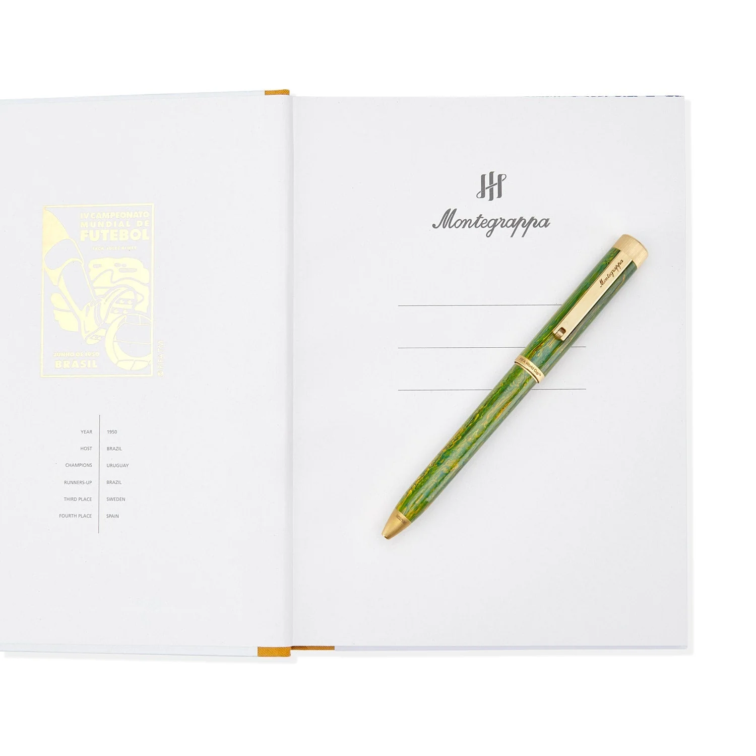 World football competition Classics Brazil Rollerball Pen - 62/100