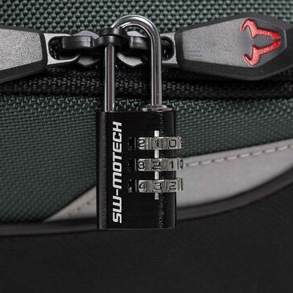 SW-MOTECH Black Padlock Anti-Theft With Universal Code - BlackRef: swm0033 / bc.loc.00.001.10200/b