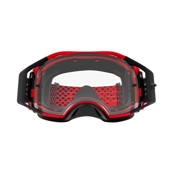 Oakley AIRBRAKE MX MOTO RED CLEAR SCREEN 2024 cross mask - RedRef: OK1669 / 8008084004