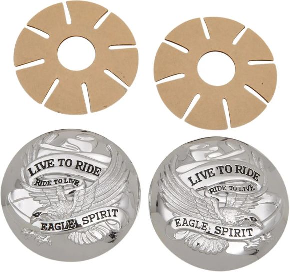 Drag Specialties Fuel Cap Live Ride CoverRef: Drg03286A / Ds390126