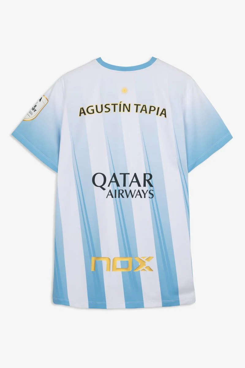 Sponsors AT10 Light Blue Agustin Tapia T-Shirt