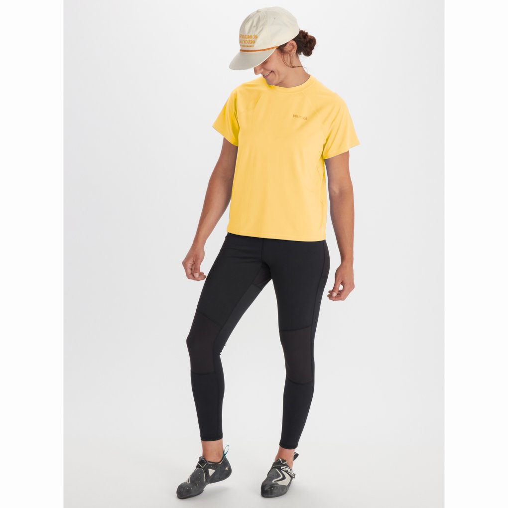 Marmot Windridge Short Sleeve T-Shirt Women - banana