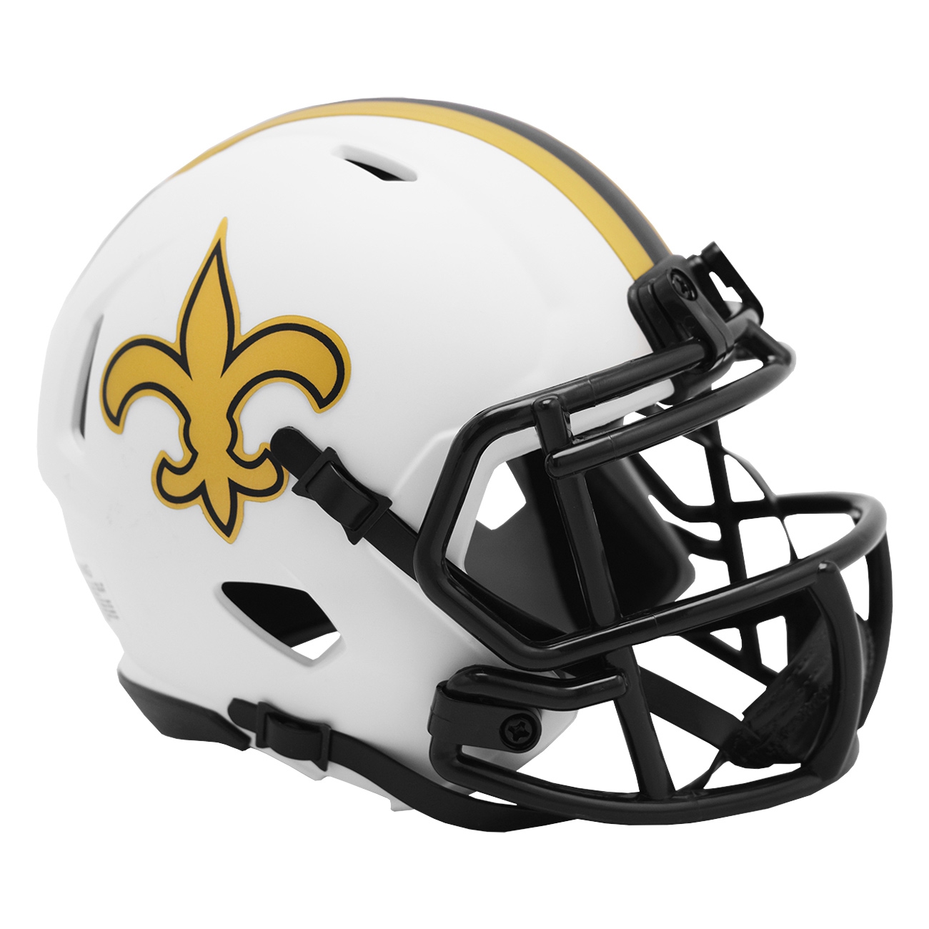 New Orleans Saints Lunar Eclipse NFL Speed Mini Helmet