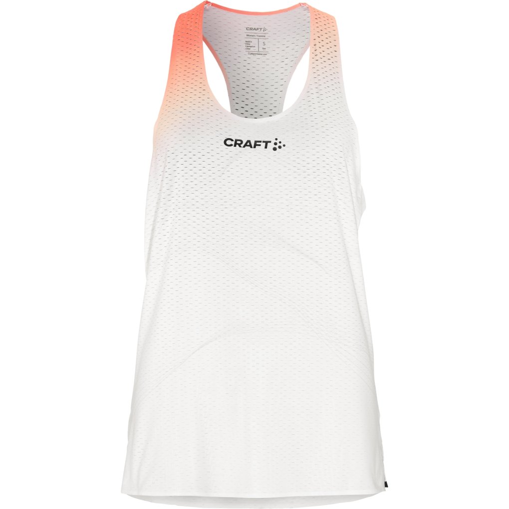 CRAFT Race Day Singlet Women - White/Multi